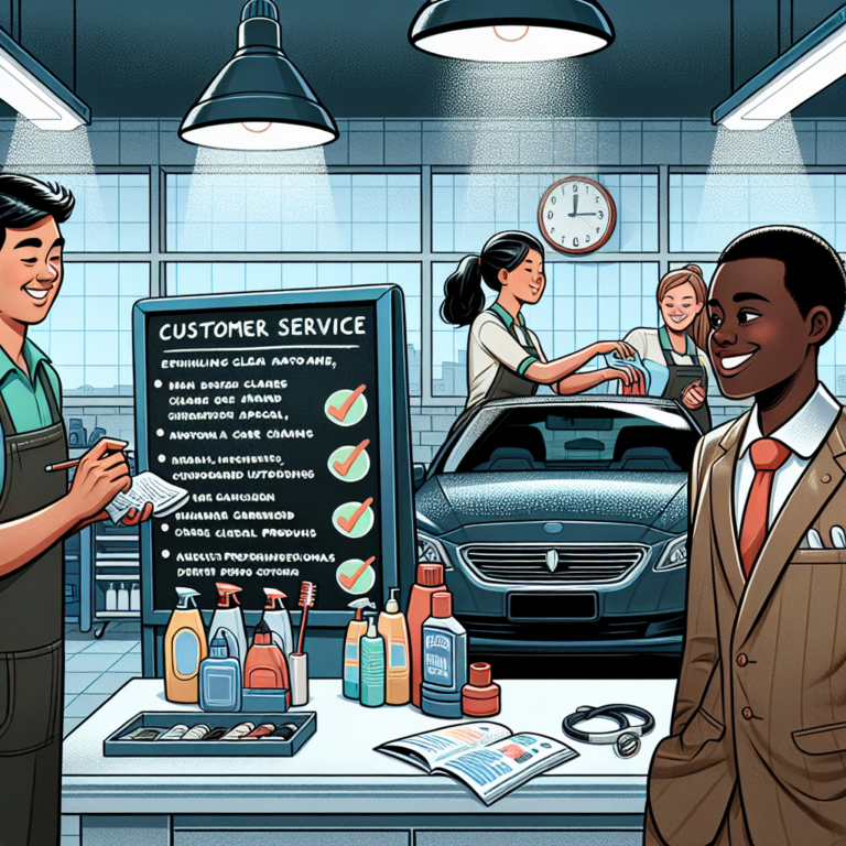 How Clean and Organized Workspaces Improve Customer Service in Car Detailing