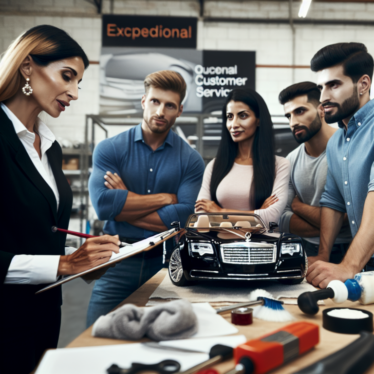 Training Your Team for Exceptional Customer Service in Auto Detailing