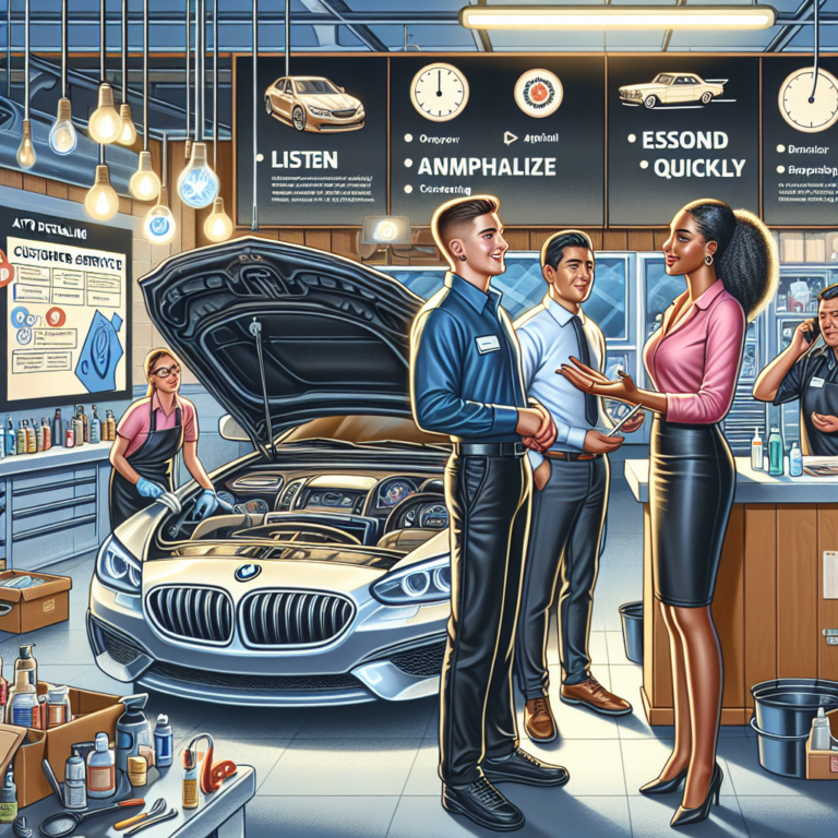 Implementing Effective Customer Service Practices in Auto Detailing